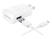 Samsung EP-TA20JWEUSTA Power adapter 2 A (USB) on cable: Micro-USB white 