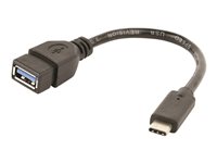 Cablexpert USB 3.0 On-The-Go USB-C adapter 20cm Sort