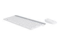 Logitech Slim Wireless Combo MK470 Tastatur og mus-sæt Trådløs