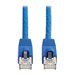 Eaton Tripp Lite Series Cat8 40G Snagless SSTP Ethernet Cable (RJ45 M/M), PoE, Blue, 15 ft. (4.6 m)