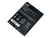 BTI - Batterie pour ordinateur de poche (équivalent à : Zebra BTRY-ET4X-10IN1-01) - Lithium Ion - 7600 mAh 