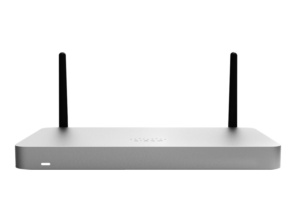 An image of Cisco Meraki MX67W - security appliance - Wi-Fi 5