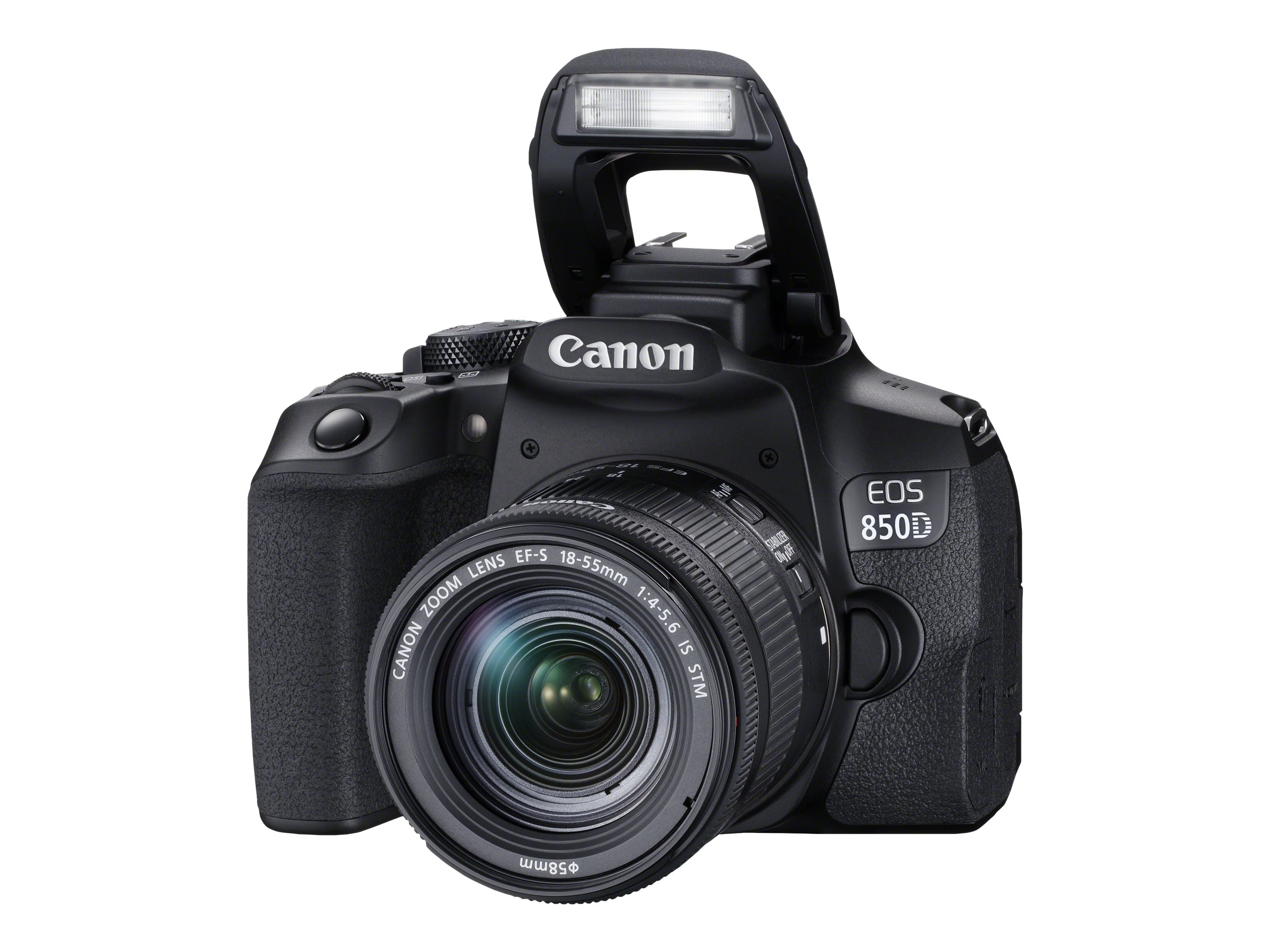 Canon EOS 850D digital camera EF-S 18-55mm IS STM Product shot Right side 77950