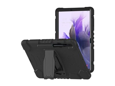 SAMSUNG GALAXY TAB S7 FE SM-T730 3 LAYERS PROTECTIVE RUGGED CASE ULTRA 3 LAYERS
