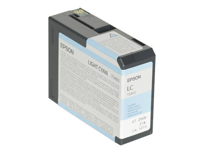 EPSON Tinte lightcyan StylusPro3800 80ml - C13T580500