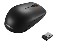 Lenovo 300 Wireless Compact - Mouse - 3 buttons - wireless - 2.4 GHz - USB wireless receiver - retail
