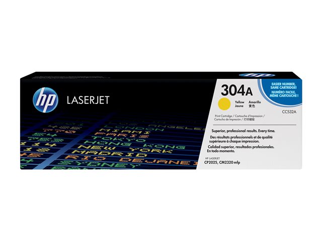 HP COLOR LASERJET CC532A YELLOW