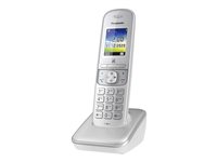 Panasonic KX-TGH710G Trådløs telefon Ingen nummervisning Sølv