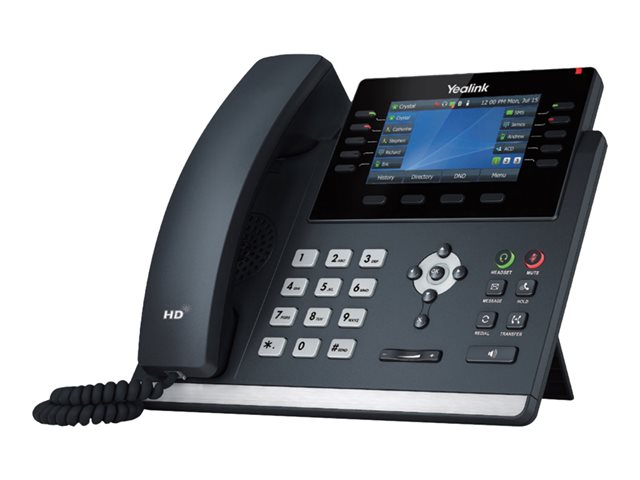 Yealink Sip T46u Voip Phone With Caller Id 10 Way Call Capability