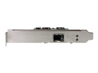 StarTech .com Carte réseau PCI Express à 1 port fibre optique Gigabit Ethernet avec SFP ouvert