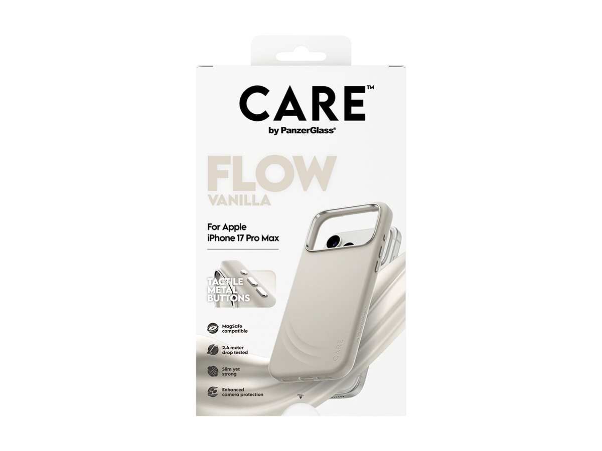 PanzerGlass CARE Apple iPhone 17 Pro Max Flow MagSafe Vanilla – foto 5