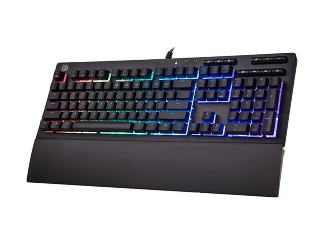 Thermaltake Athos Elite RGB keyboard black Input Product shot Close-up 75050