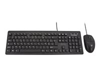 V7 CKU700FR Tastatur og mus-sæt Kabling