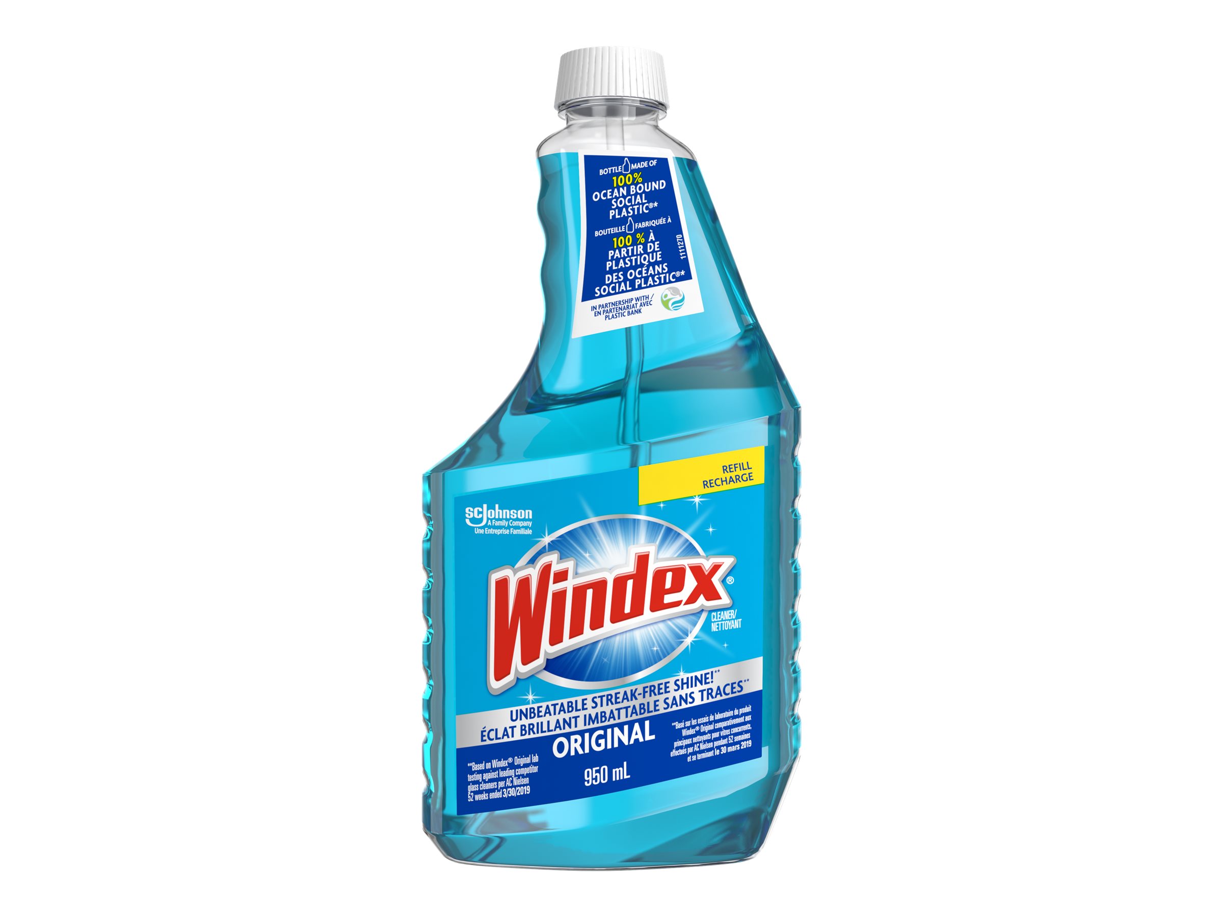 Windex Original Glass Cleaner Refill - 950ml