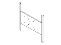 Peerless PLP V4X4 Mounting component (mounting adapter) for flat panel cold-rolled steel 
