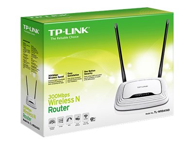 Thanksgiving burden exit TP-Link TL-WR841ND 300Mbps Wireless N Router with Detachable Antennas |  www.de.shi.com