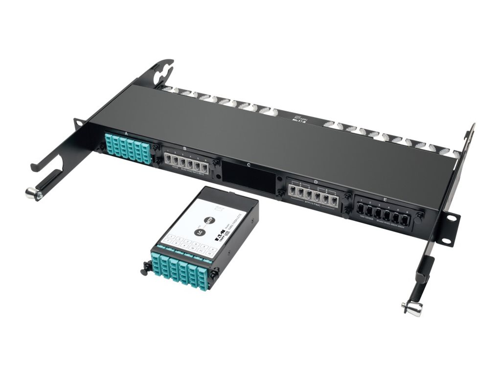 Tripp Lite 24-Fiber Patch Panel MTP/MPO to x12 LC 10Gb Breakout