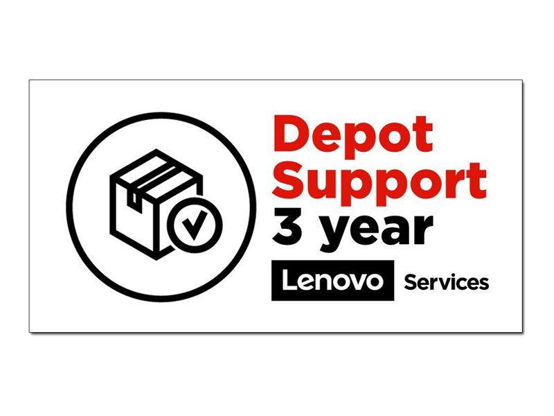 Lenovo Expedited Depot Repair - prodloužená dohoda o službách - 3 let - vyzvednutí a vrácení