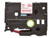 Ruban TZe262, rouge / blanc