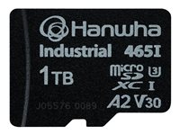 Hanwha Vision Flash memory card 1 TB A2 / Video Class V30 / UHS-I U3 microSDXC blac