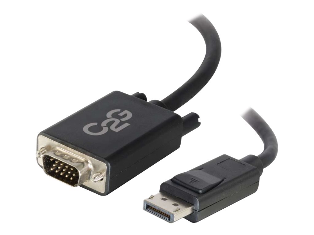 C2G 6ft DisplayPort Male to VGA Male Active Adapter Cable
