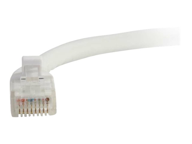 C2G Cat6 Booted Unshielded (UTP) Network Patch Cable - patch kabel - 50 cm - bílá – foto 4