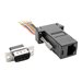 Eaton Tripp Lite Series DB9 to RJ45 Modular Serial Adapter (M/F), RS-232, RS-422, RS-485