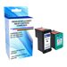 eReplacements CZ139FN-ER - 2-pack - black, color (cyan, magenta, yellow) - remanufactured - ink cartridge (alternative for: HP 75XL, HP 74XL)