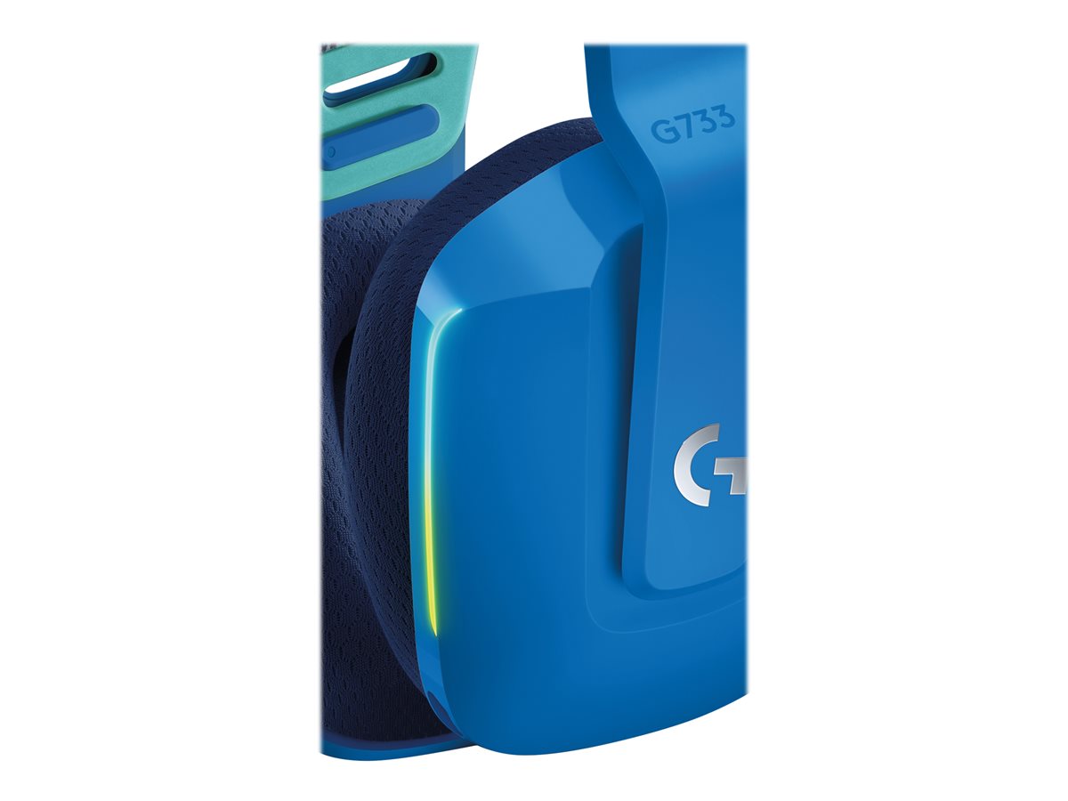 LOGI G733 LightSpeed Headset blue