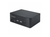 StarTech.com Switch KVM DisplayPort 2 Ports, 8K 60Hz / 4K 144Hz, DP 1.4