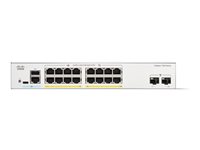 (**REFURBISHED**) Cisco Catalyst 1300-16P-2G - switch - 16 ports - Managed - rack-mountable