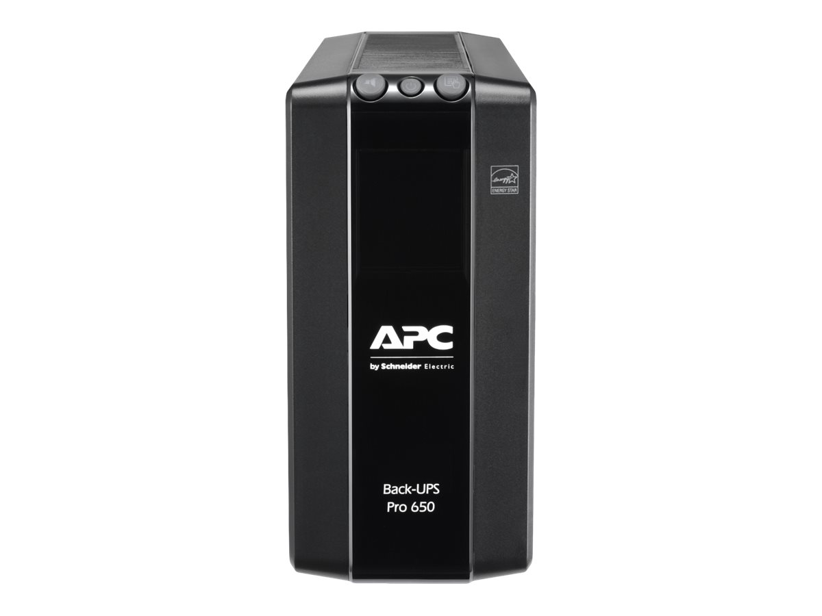 APC Back UPS Pro BR 650VA, 6 Outlets, AVR, LCD Interface (390W)