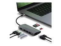 Satechi Aluminum Multi-Port Adapter V2 USB-C Dockingstation