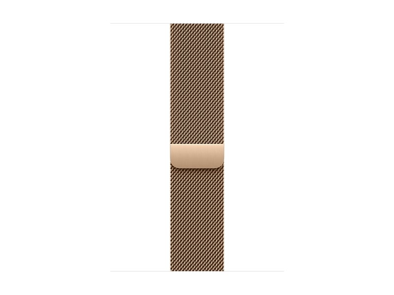 Apple Watch Series 10 (GPS + Cellular) - titane dor - montre intelligente avec boucle milanaise - or - 64 Go