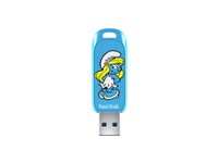 SanDisk Smurfs 256GB USB 3.2 Gen 1 USB stick Blå