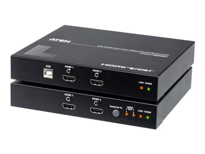CE824 - KVM extender - HDBaseT 2.0, 1GbE - over CA
