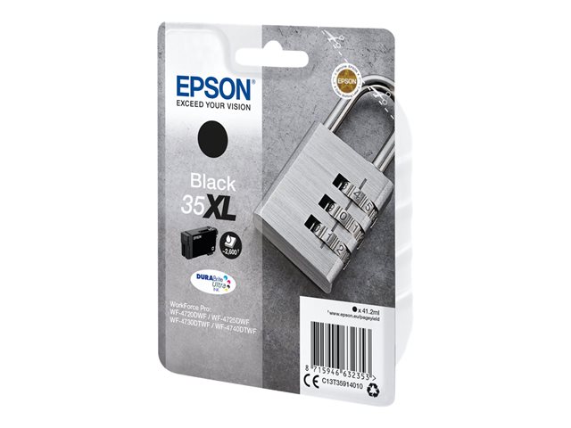 Image of Epson 35XL - XL - black - original - ink cartridge