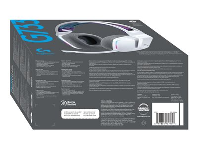 Cuffie gaming Logitech 981 000883 G SERIES G733 Lightspeed Rgb White