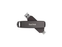 SanDisk Extreme PRO Dual Drive 1TB USB-C 3.2 Gen 2 USB stick Sort