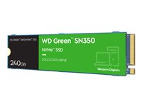 WD Green SN350 NVMe SSD Solid state-drev WDS240G2G0C 240GB M.2 PCI Express 3.0 x4 (NVMe)