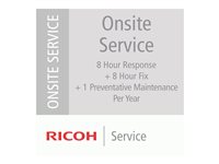 Ricoh Scanner Service Program 1 Year Silver Service Renewal for Fujitsu Low-Volume Production Scanners 1år Reservedele og arbejdskraft