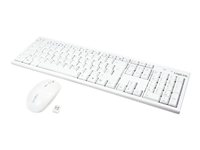 LogiLink Combo Set Autolink Tastatur og mus-sæt Trådløs