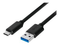 Akyga USB 3.1 USB-kabel 50cm Sort