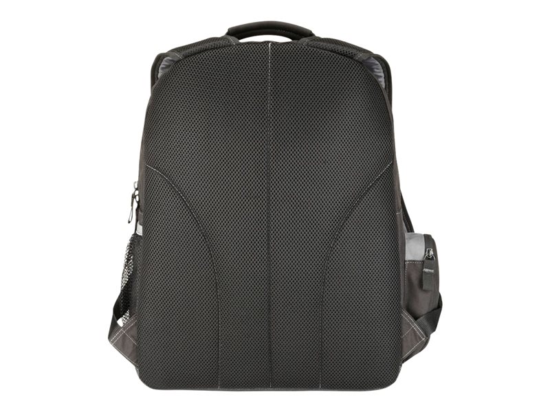 Targus Essential 15.4 - 16 inch / 39.1 - 40.6cm Laptop Backpack - Notebook-Rucksack - 40.6 cm ( 16" ) - Grau, Schwarz