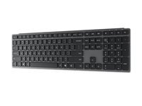 Lenovo 700 Modern - Keyboard - multi-device - wireless - 2.4 GHz, Bluetooth 5.3 - QWERTY - US English - luna gray - color box
