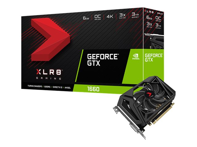 Pny gtx 1660 super 2025 xlr8 oc 6gb ddr6