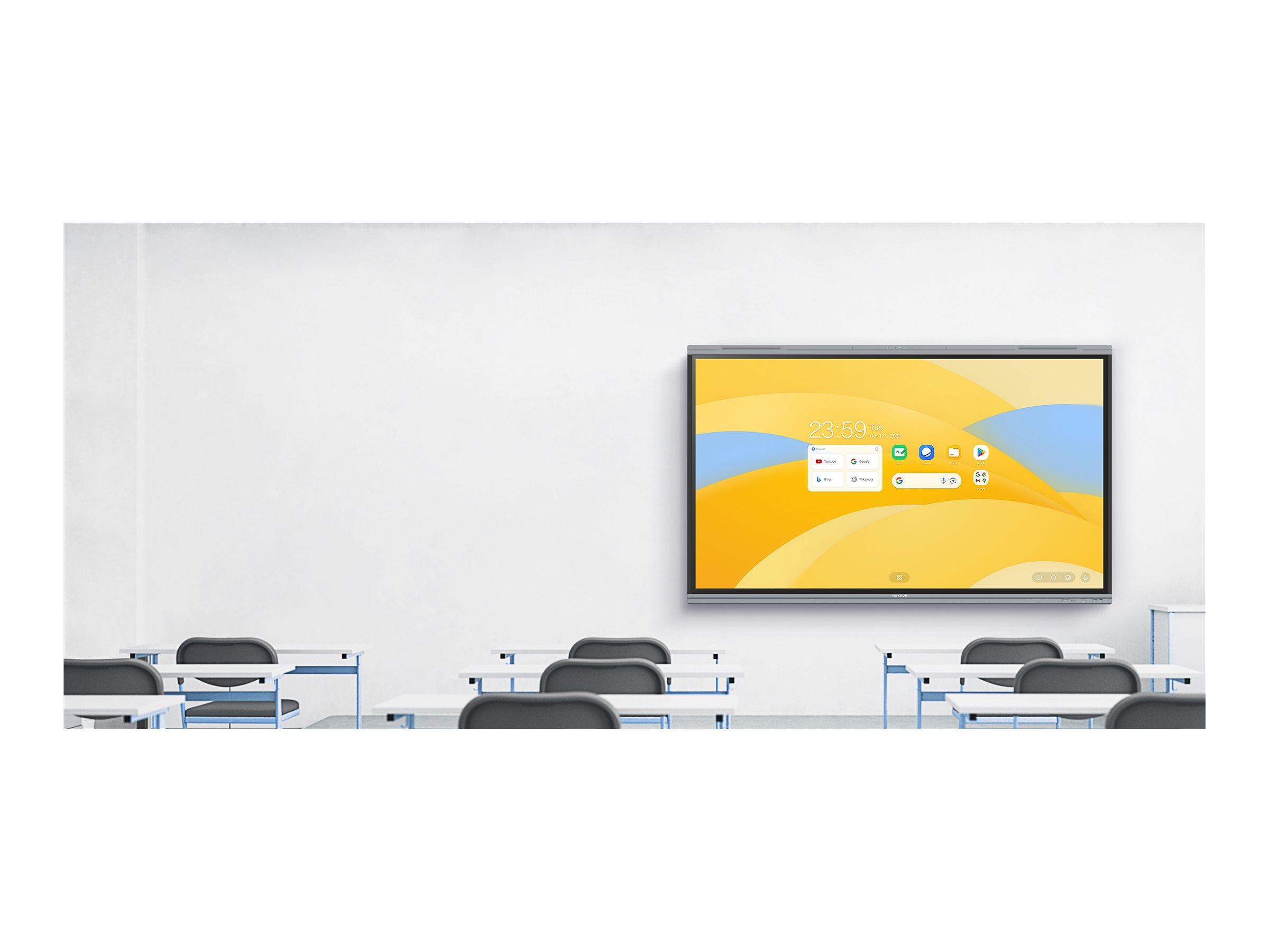 MAXHUB U8630 U3 Series, 86" LED-backlit LCD display, 4K, for education - Image 2
