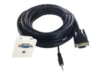 Plastron 45x45 VGA + Audio