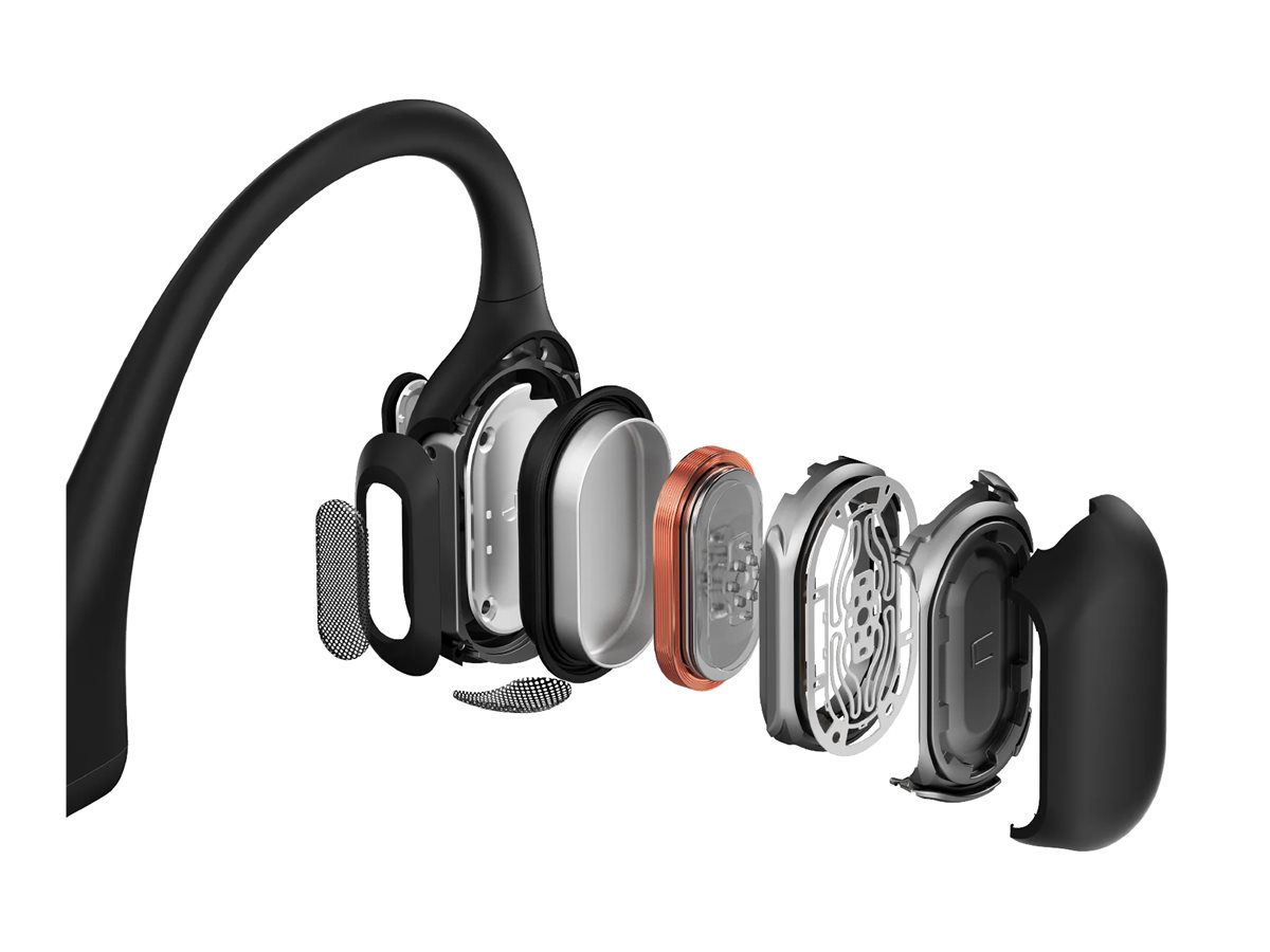 SHOKZ OpenRun Pro Bluetooth Headphones - Cosmic Black - S810