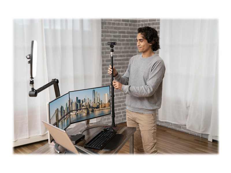 Kensington A1020 kit de montage - articulating - pour microphone / webcam / lumire